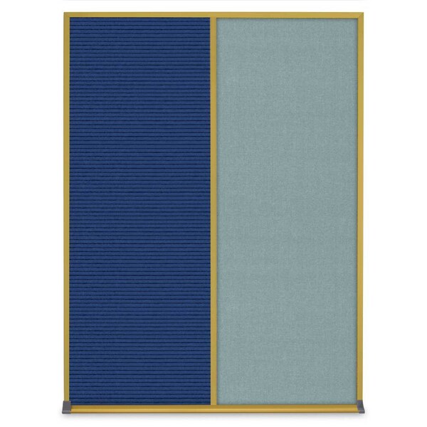 Single Door Radius Corkboard, 24"X36", B